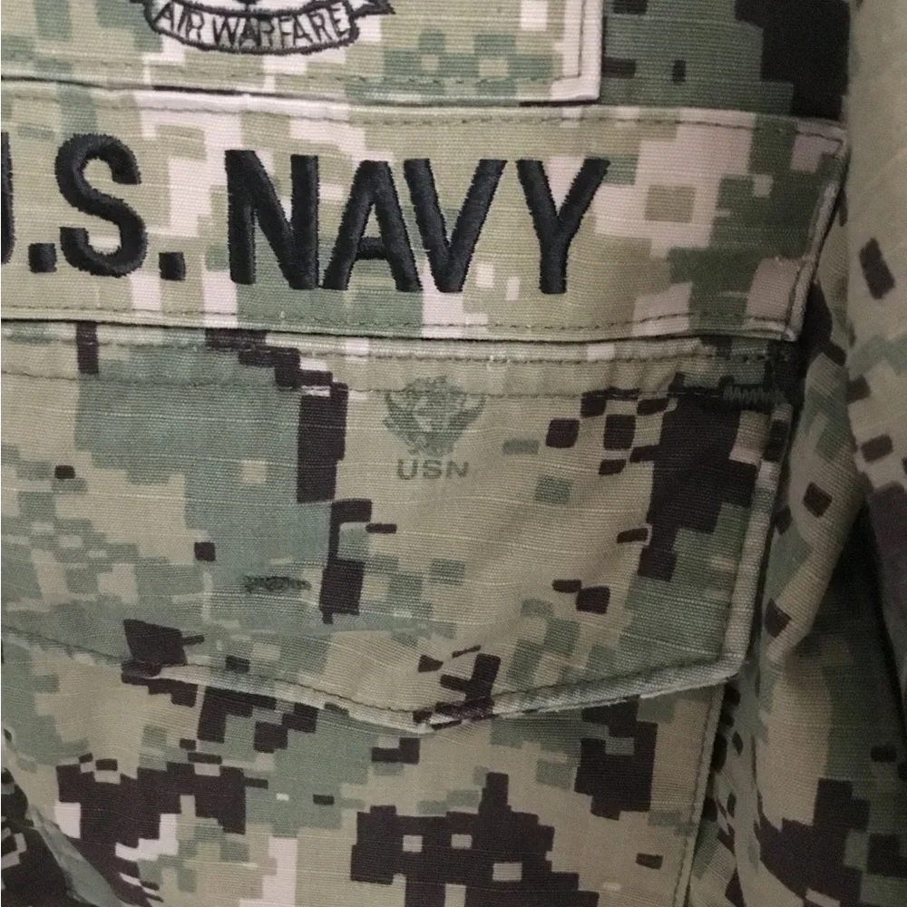 U.S. Navy NWU Type III Digital Camouflage Jacket and Pants - Green